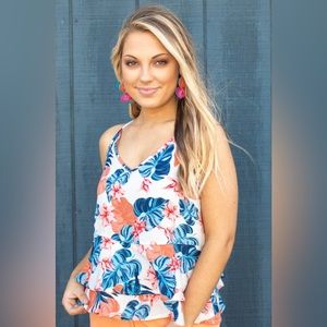 Plan Floral Tank Top